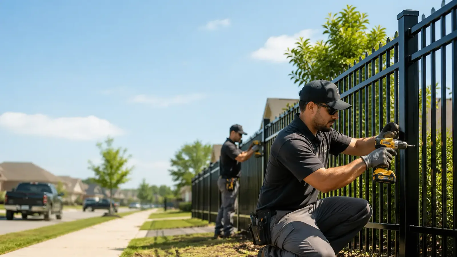 Metal Fence Installation in Philo, IL